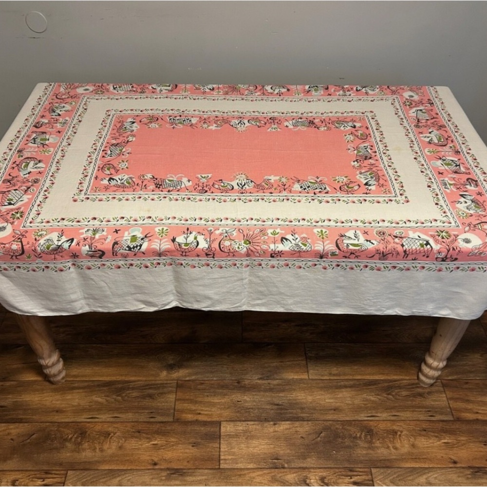 Vintage Table Cloth